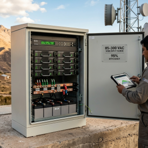 Powering Base Stations in Extreme Cold: Constant Performance of Flatpack2 Rectif