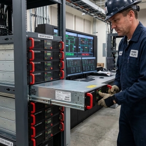 Upgrading AC Backup in Power Substations: Minimizing MTTR with Hot-Swappable Inv
